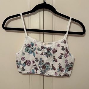 NWT Urban Outfitters Floral Crop Top